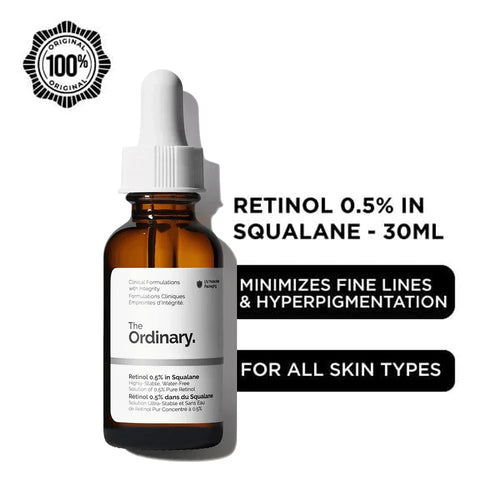 The Ordinary Retinol 0.5% or 0.2% in Squalane