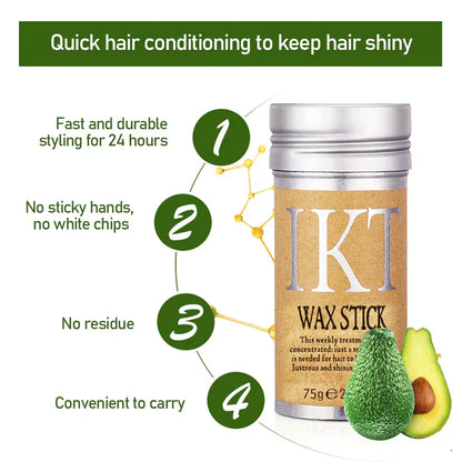IKT Hair Wax Stick | Styling Hair Frizz Fixed Fluffy